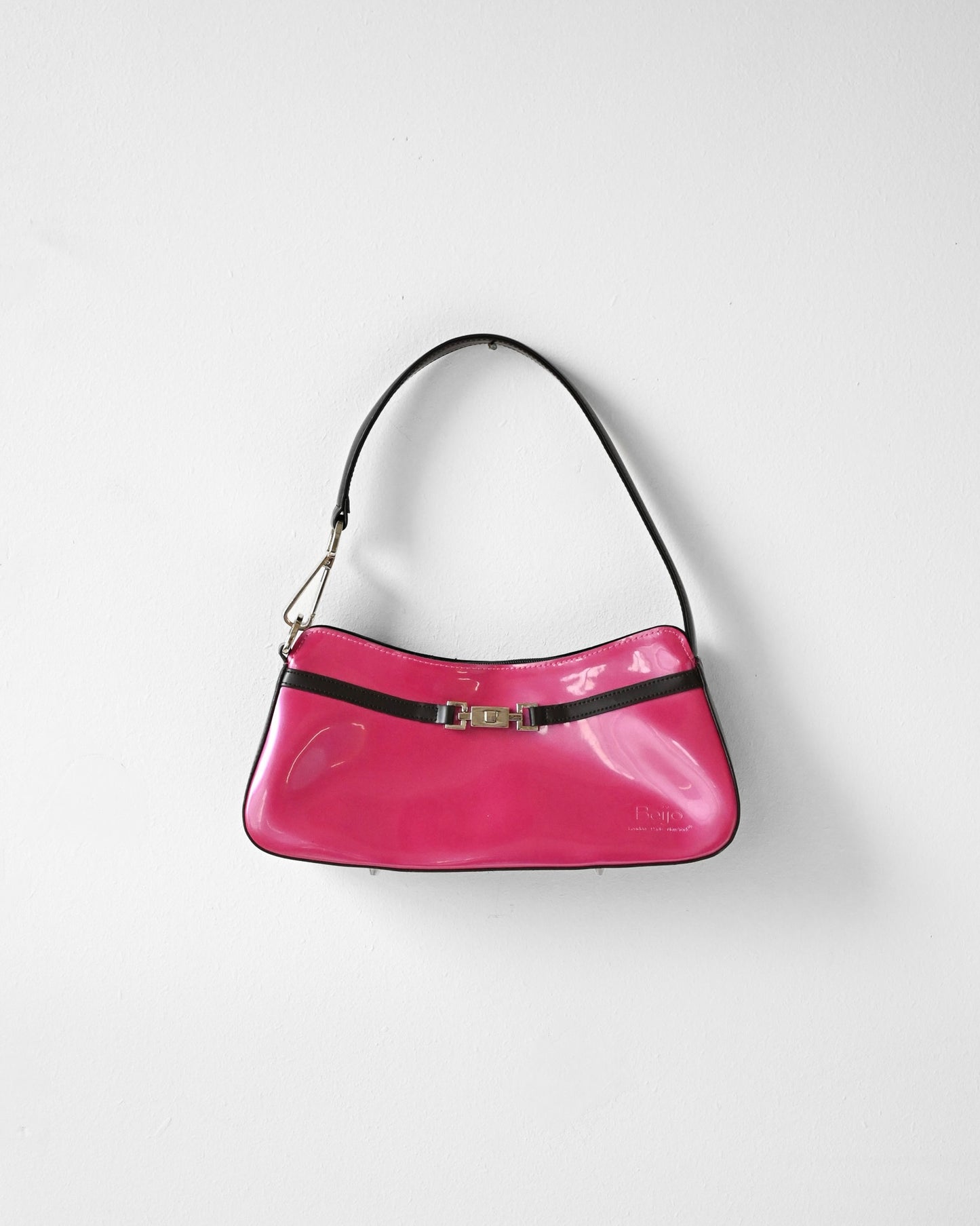 Fuchsia Patent Leather Purse