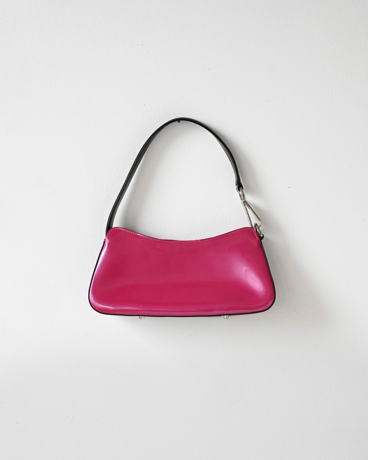 Fuchsia Patent Leather Purse