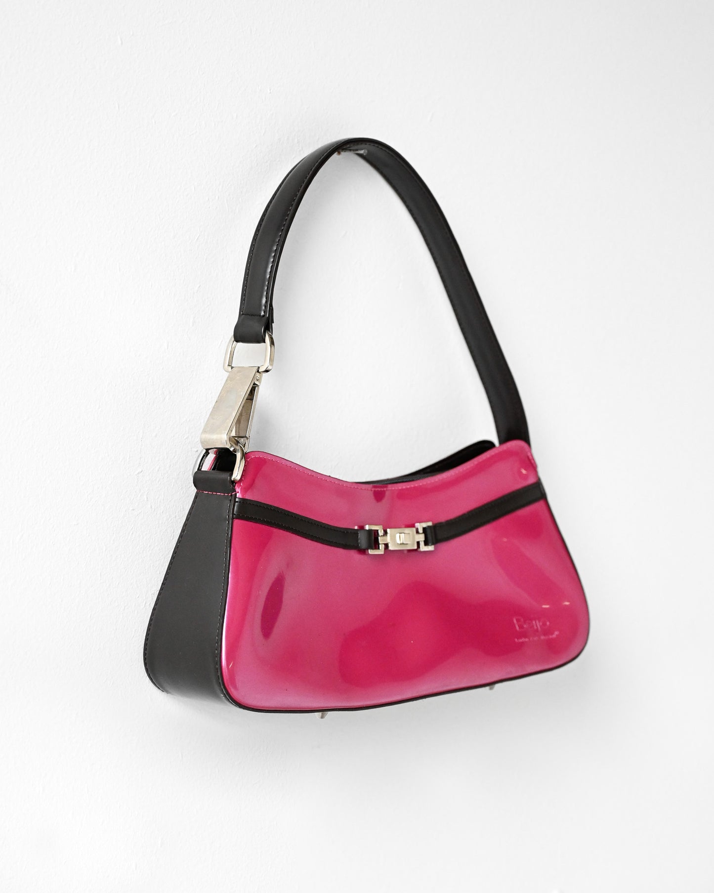 Fuchsia Patent Leather Purse