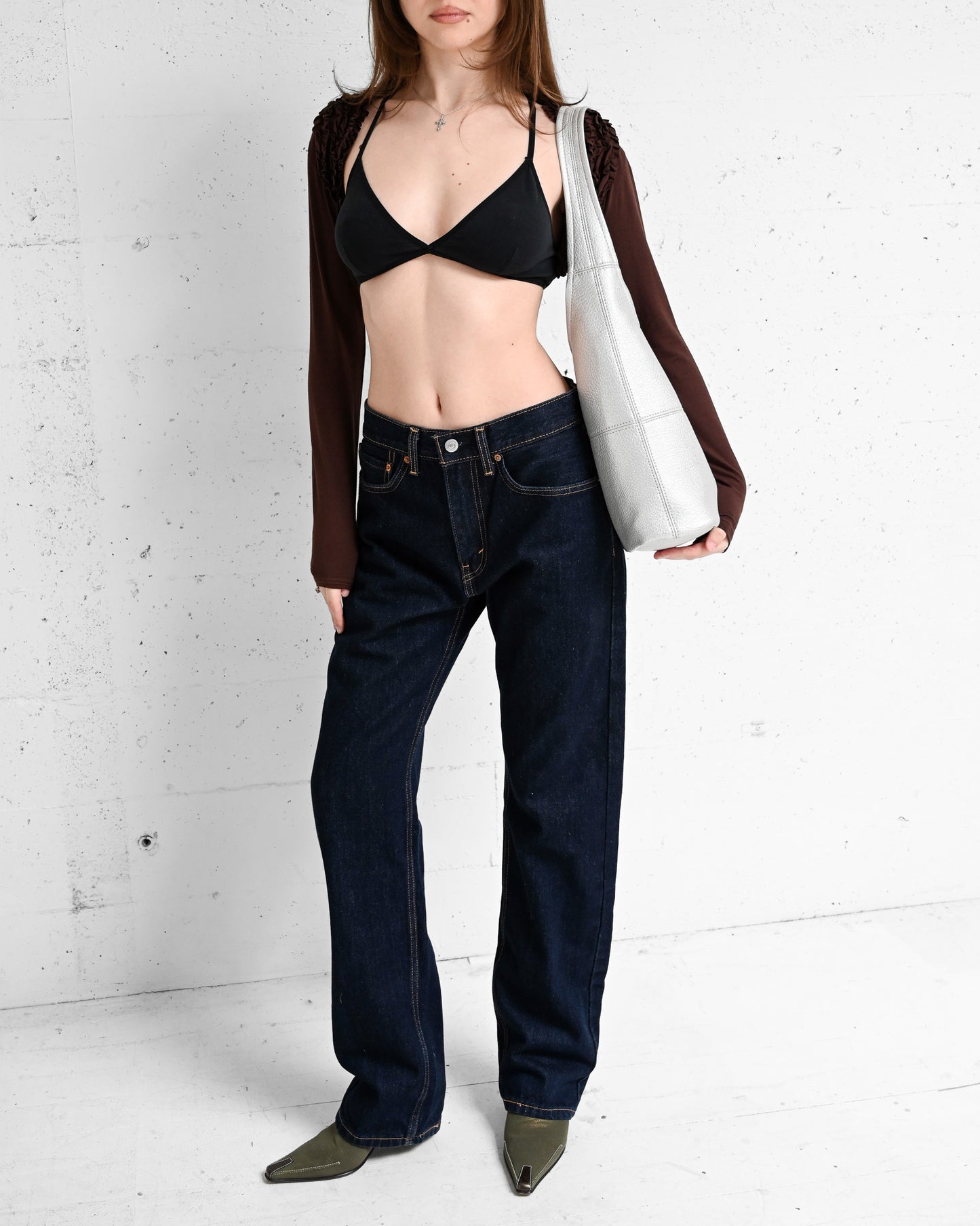 505 Dark Wash Denim (M)