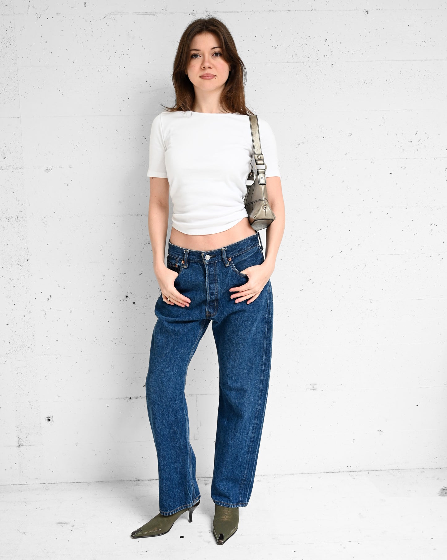 501 Medium Wash Denim (M)