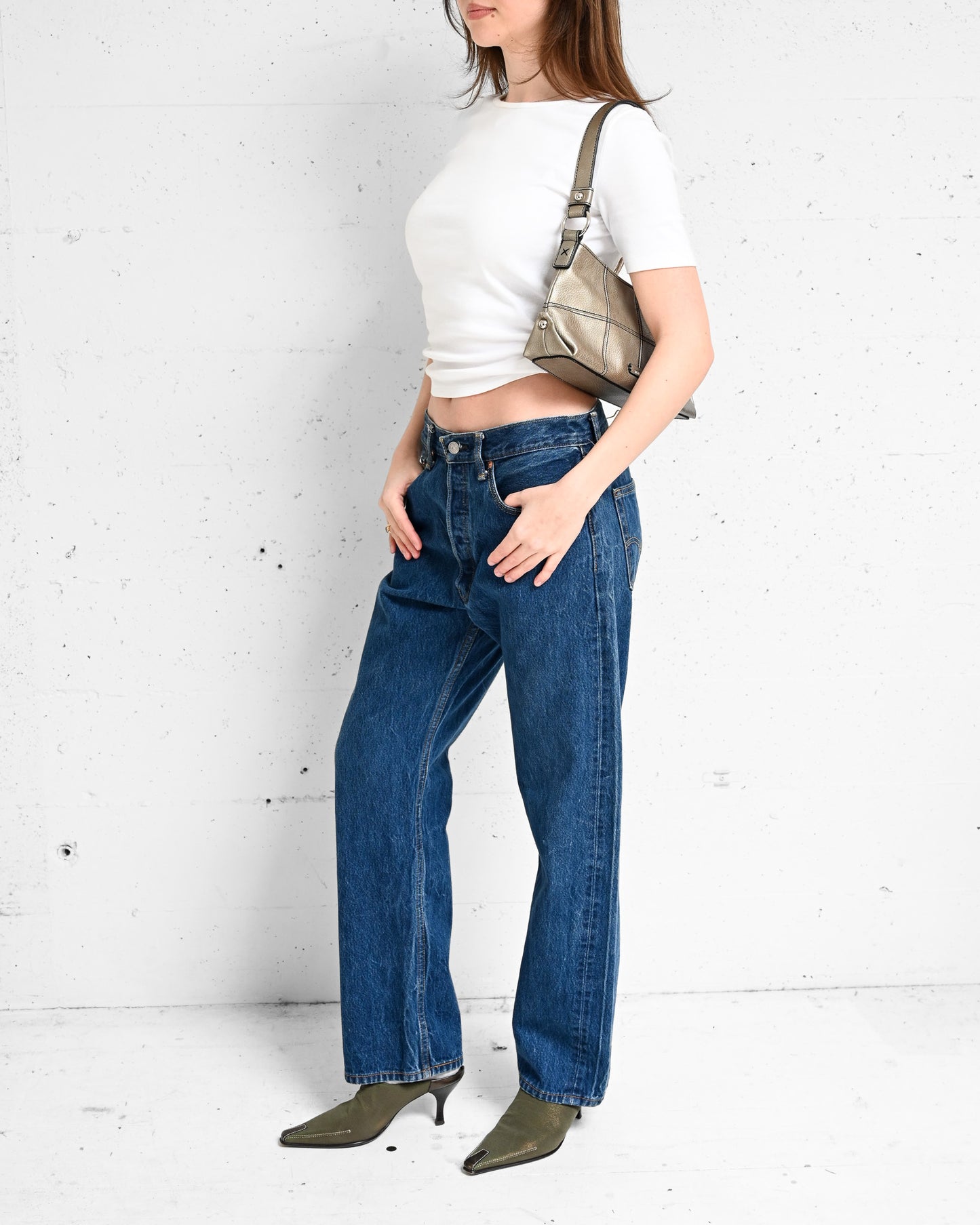 501 Medium Wash Denim (M)
