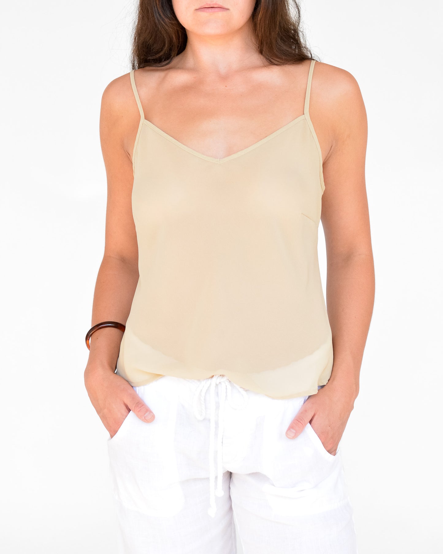 Ecru Cami Tank (M)