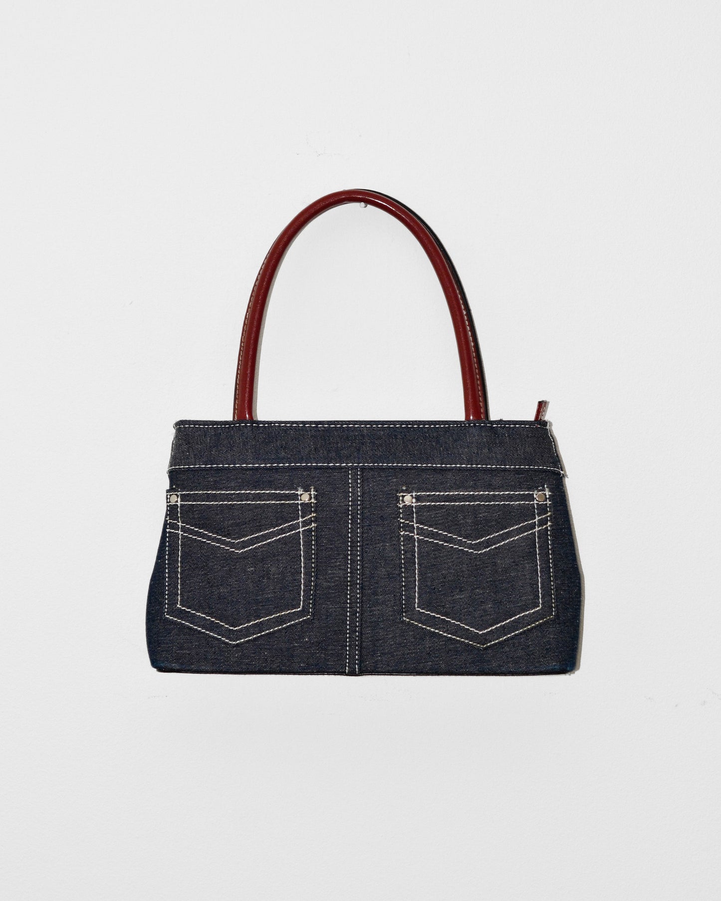 Denim Belted Purse