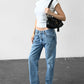 501 Light Wash Relaxed Denim (M)