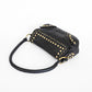 Black Leather Studded Purse