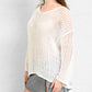White Net Sweater (L)