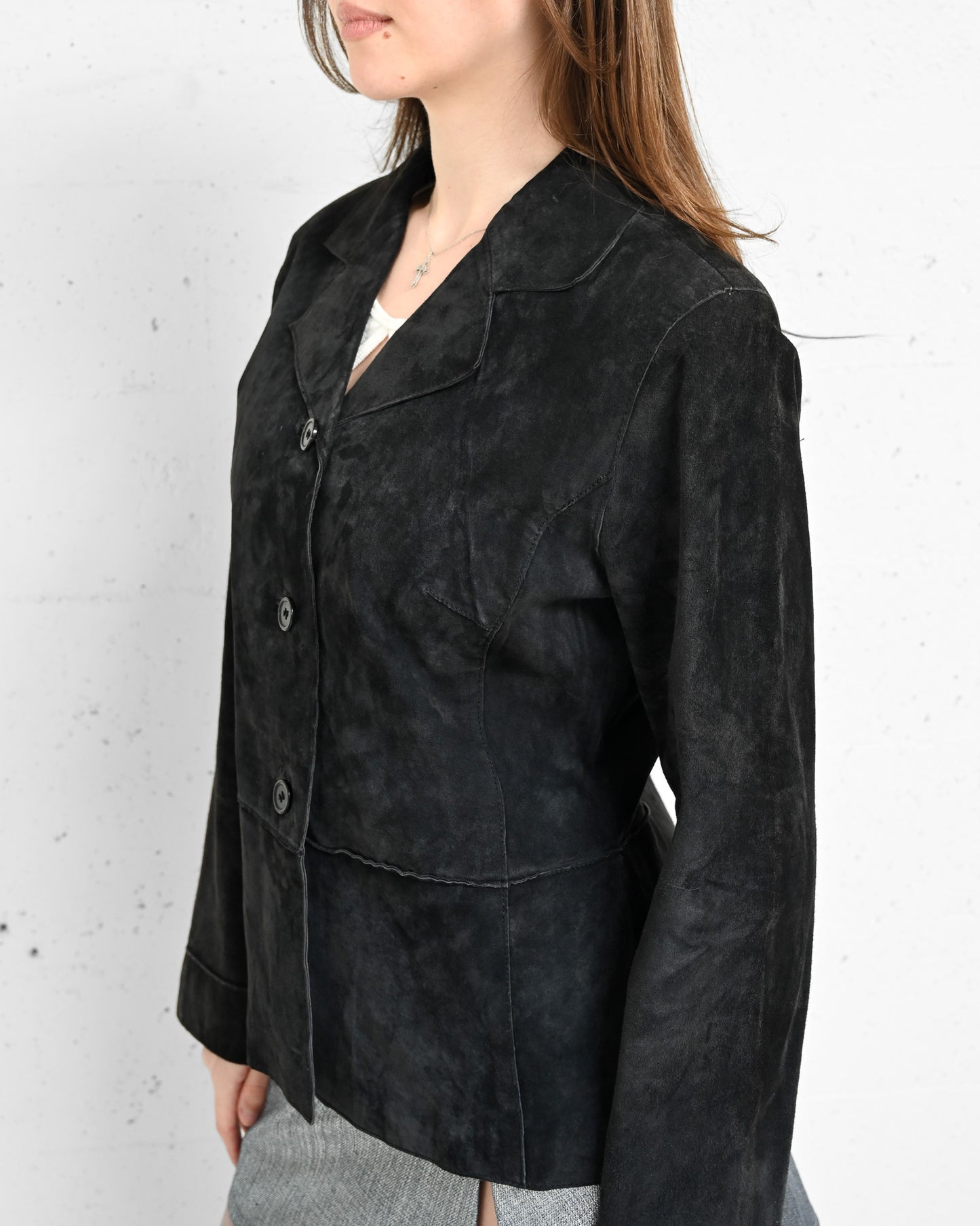 Black Suede Jacket (M)