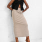 Taupe Stretch Skirt (XS-S)