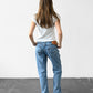 501 Light Wash Relaxed Denim (M)