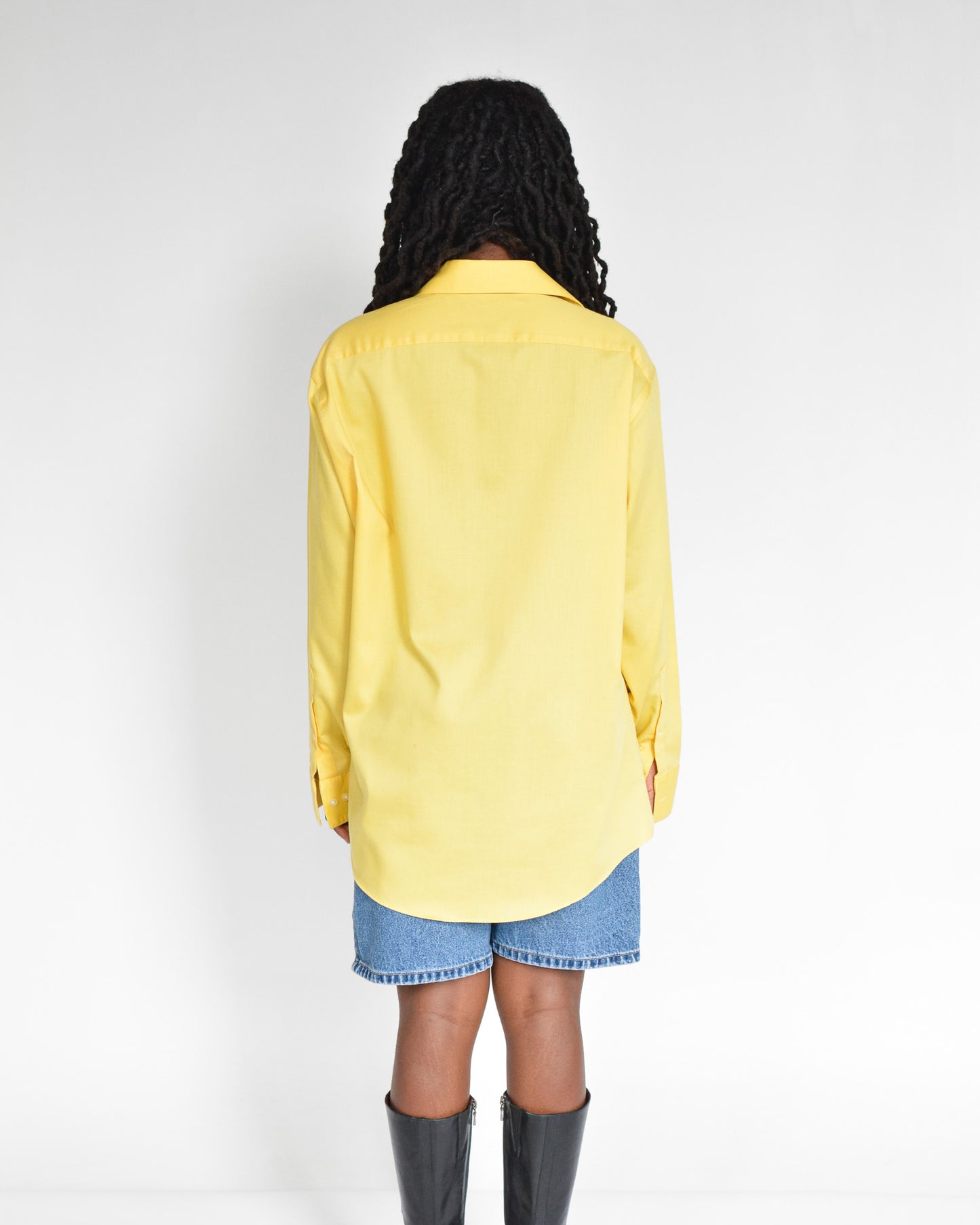 Lemon Button Down Shirt (L)