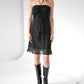 Black Sparkle Halter Dress (M)