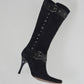 Black Suede Stubbed Stiletto Boots (8)